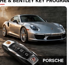 Porsche vehicle with smart key